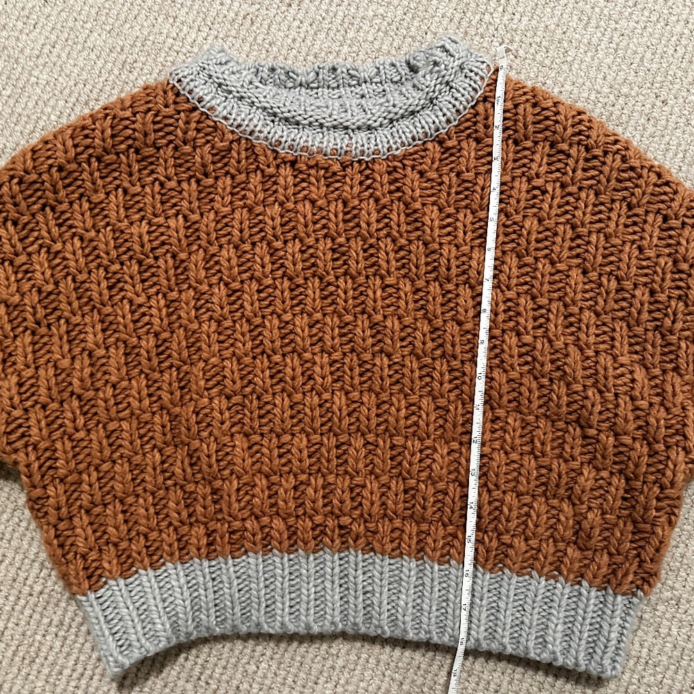 Universal threads chunky cropped knit sweater - Picture 2 of 7